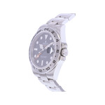 Montre d'occasion ROLEX Explorer II homme mouvement automatique certifié (cosc) bracelet acier - vue D2