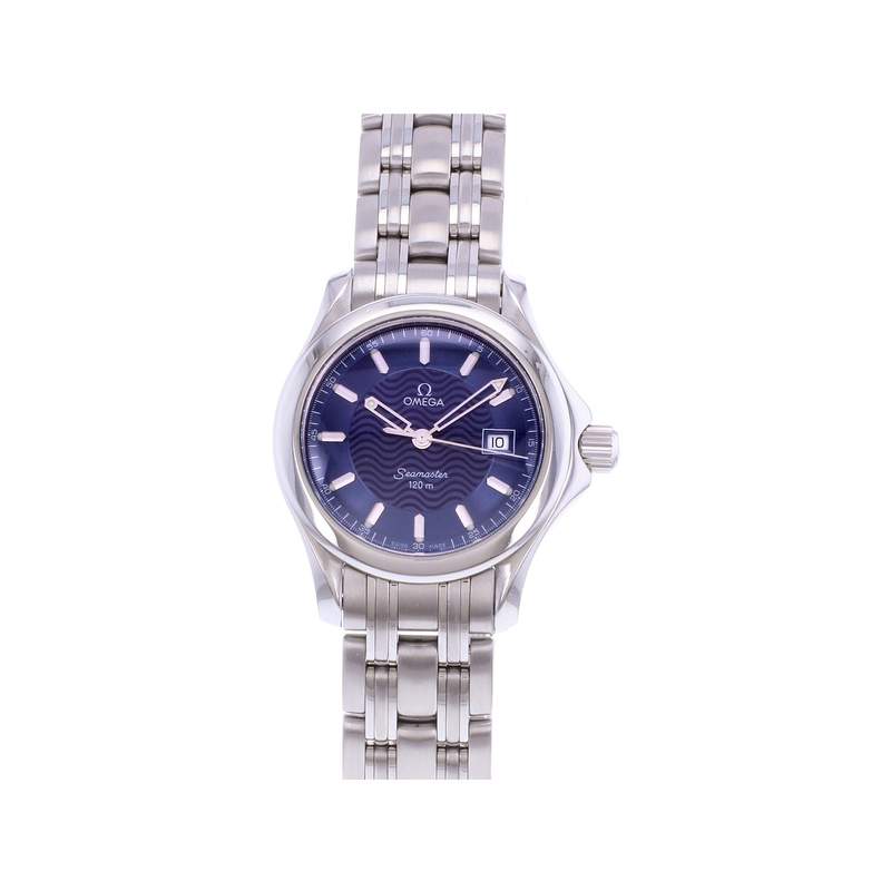 Montre d'occasion OMEGA Seamaster 120 femme quartz bracelet acier - vue 1
