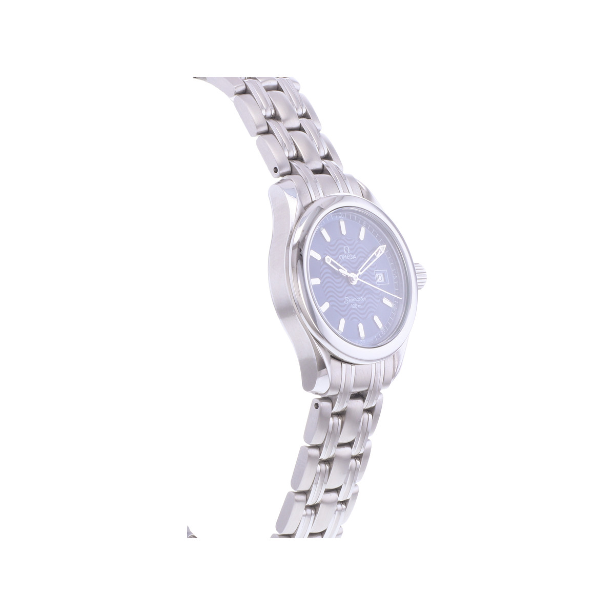 Montre d'occasion OMEGA Seamaster 120 femme quartz bracelet acier - vue 2