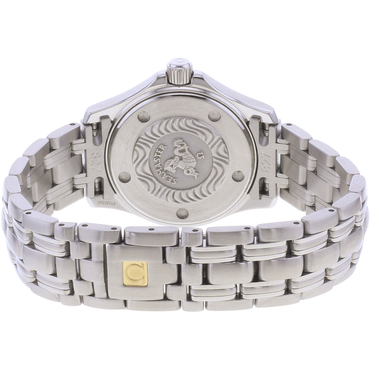 Montre d'occasion OMEGA Seamaster 120 femme quartz bracelet acier - vue 3