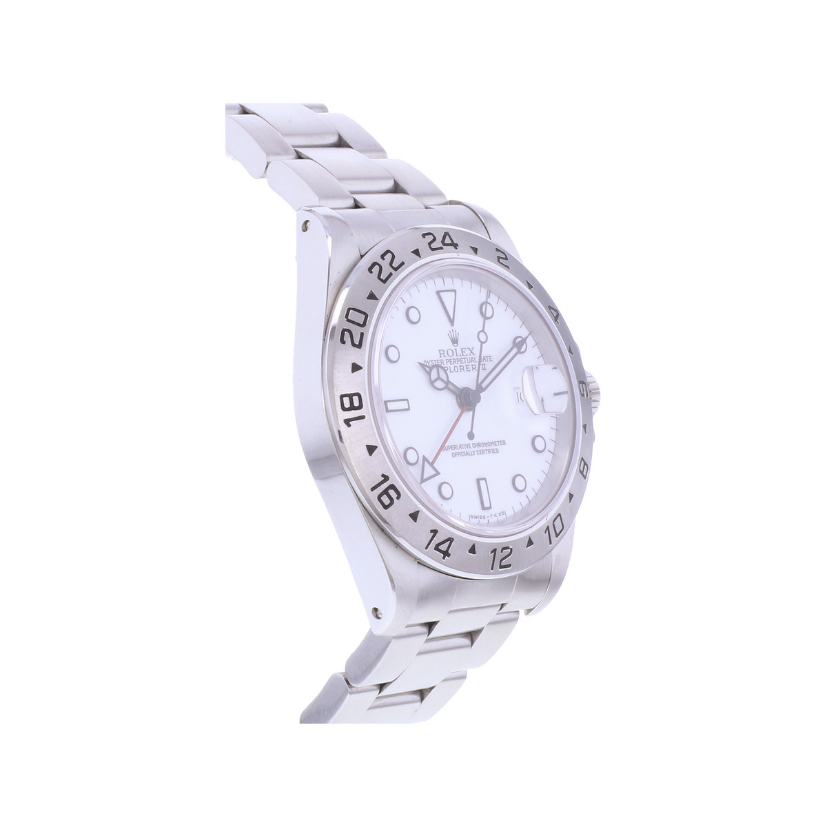Montre d'occasion ROLEX Explorer II homme mouvement automatique certifié (cosc) bracelet acier - vue 2
