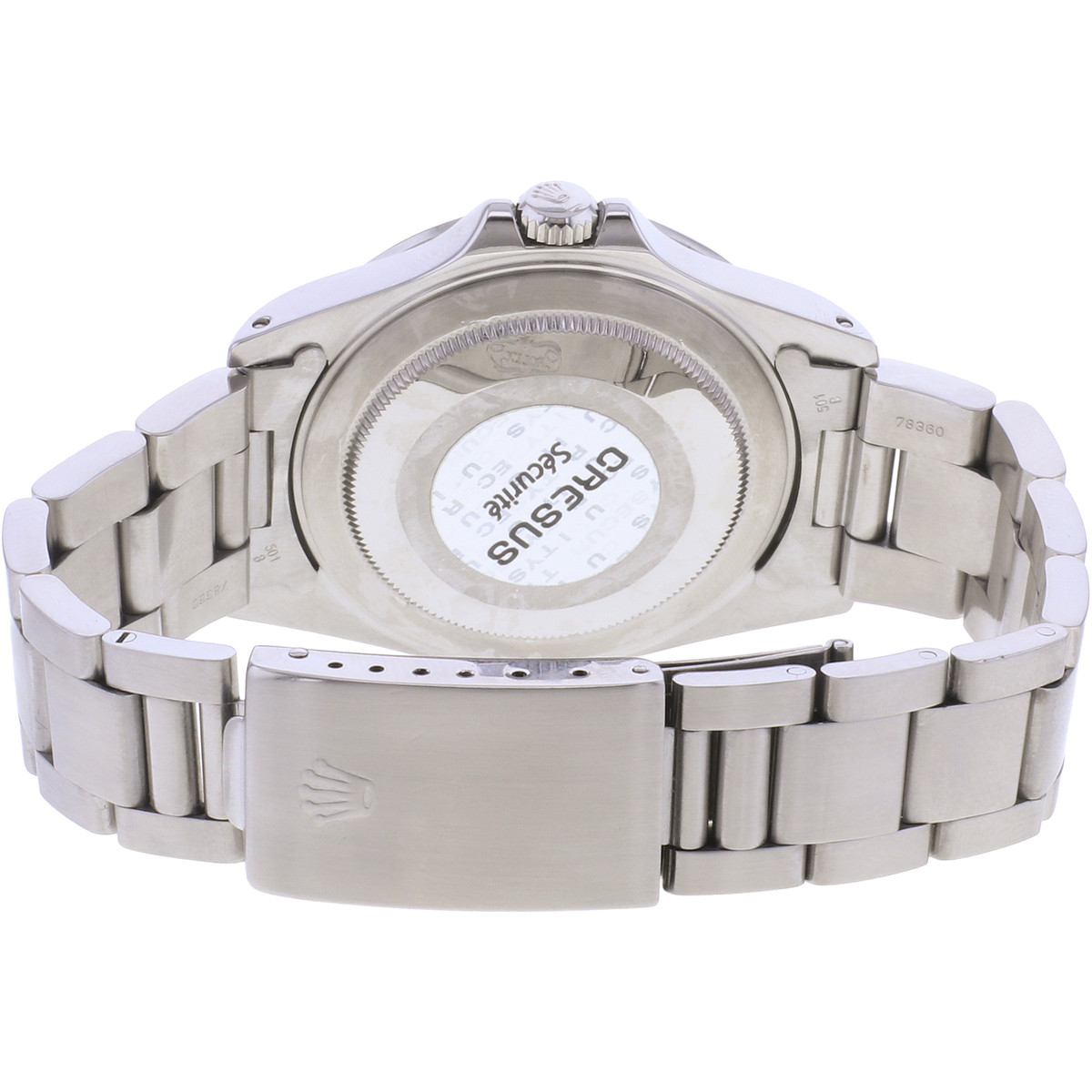 Montre d'occasion ROLEX Explorer II homme mouvement automatique certifié (cosc) bracelet acier - vue 3