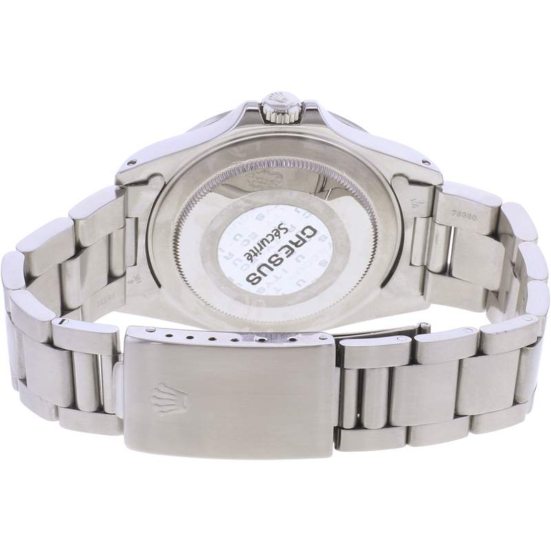 Montre d'occasion ROLEX Explorer II homme mouvement automatique certifié (cosc) bracelet acier - vue 3