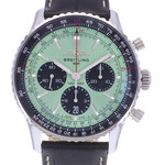 Montre d'occasion BREITLING Navitimer B01 Chronograph 43 homme automatique bracelet cuir d'origine - vue D1