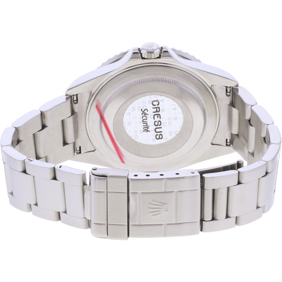 Montre d'occasion ROLEX GMT-Master II Pepsi homme mouvement automatique certifié (cosc) bracelet acier - vue 3