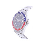 Montre d'occasion ROLEX GMT-Master II Pepsi homme mouvement automatique certifié (cosc) bracelet acier - vue D2