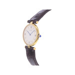 Montre d'occasion CARTIER Must Vendôme femme quartz bracelet cuir cresus - vue D2