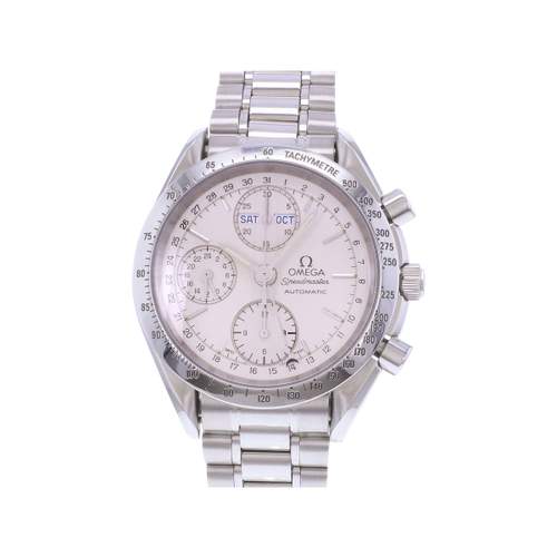 Montre d'occasion OMEGA Speedmaster Day-Date homme automatique bracelet acier