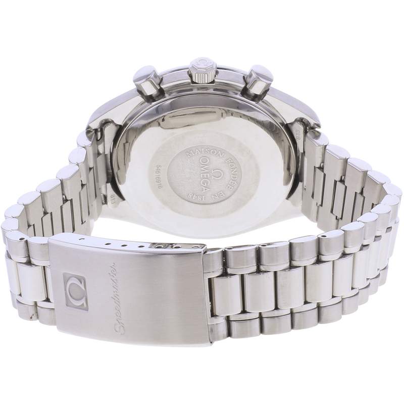 Montre d'occasion OMEGA Speedmaster Day-Date homme automatique bracelet acier - vue 3