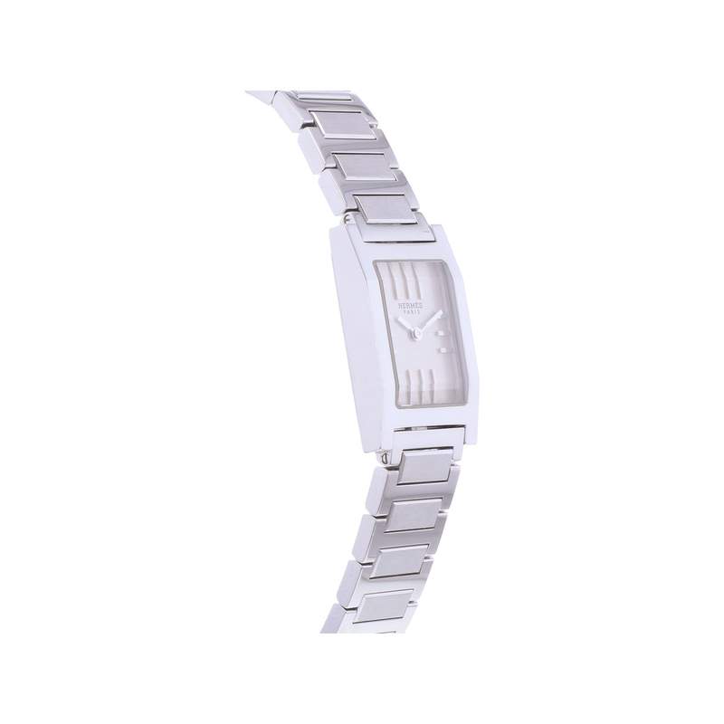 Montre d'occasion HERMES Tandem femme quartz bracelet acier - vue 2