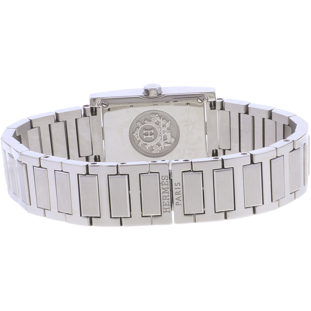 Montre d'occasion HERMES Tandem femme quartz bracelet acier - vue 3