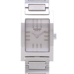 Montre d'occasion HERMES Tandem femme quartz bracelet acier - vue D1