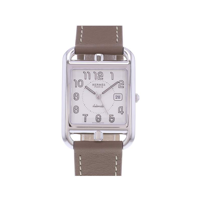 Montre d'occasion HERMES Cape Cod mixte automatique bracelet cuir - vue 1