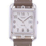 Montre d'occasion HERMES Cape Cod mixte automatique bracelet cuir - vue D1