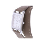 Montre d'occasion HERMES Cape Cod mixte automatique bracelet cuir cresus - vue D2