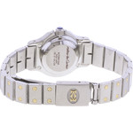 Montre d'occasion CARTIER Santos Octogonale femme automatique bracelet or jaune 750/000 et acier - vue 3