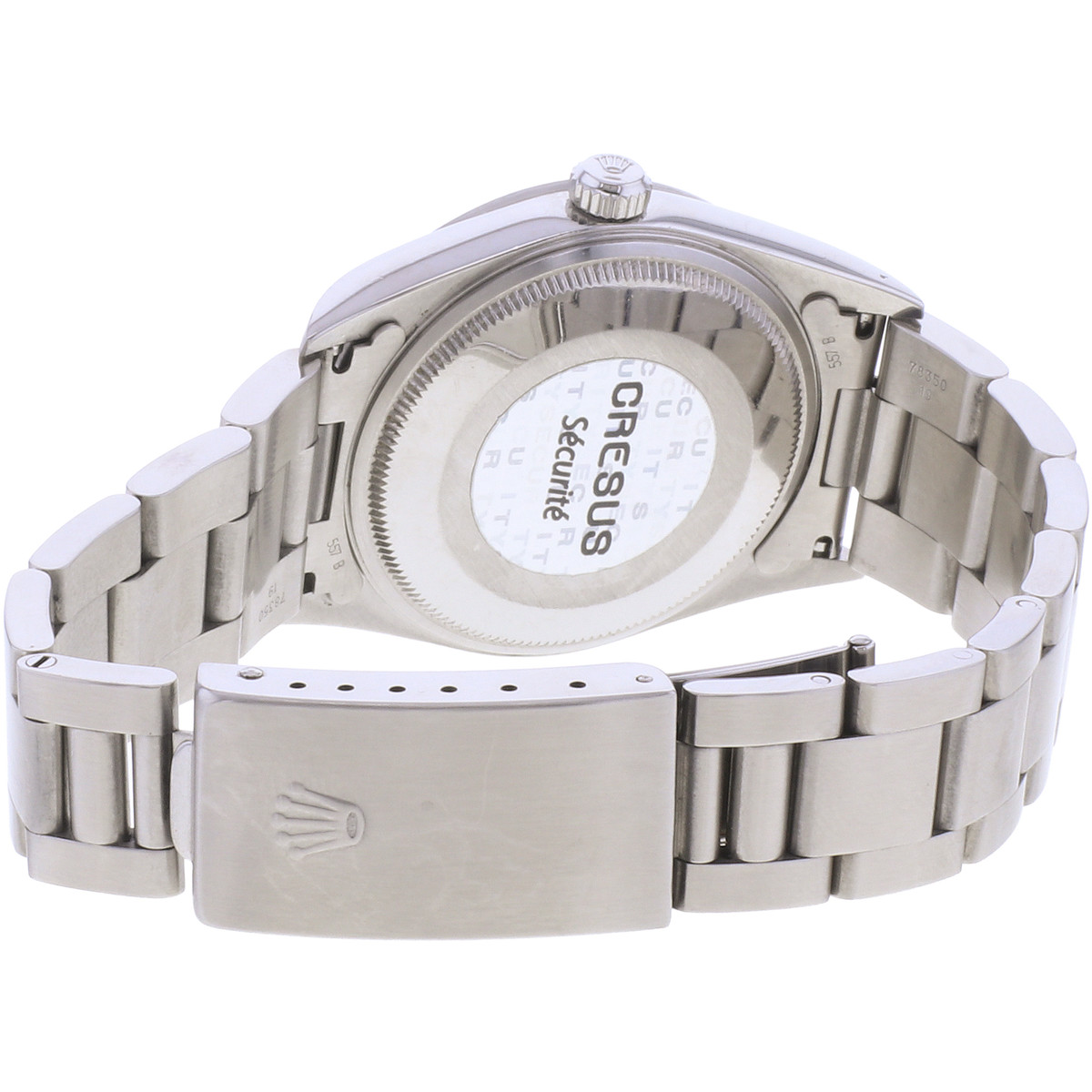 Montre d'occasion ROLEX Air King Precision homme automatique bracelet acier - vue 3