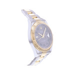 Montre d'occasion ROLEX DateJust 41 Wimbledon homme mouvement automatique certifié (cosc) bracelet or jaune 750/000 et acier - vue 2