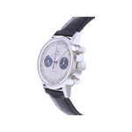 Montre d'occasion HAMILTON American Classic Intra-Matic Chronographe homme mécanique bracelet cuir d'origine - vue D2