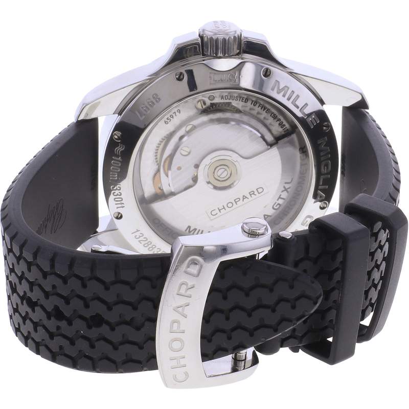 Montre d'occasion CHOPARD Mille Miglia GT XL homme mouvement automatique certifié (cosc) bracelet caoutchouc - vue 3