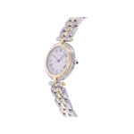 Montre d'occasion CARTIER Panthère Vendôme femme quartz bracelet or jaune 750/000 et acier - vue D2