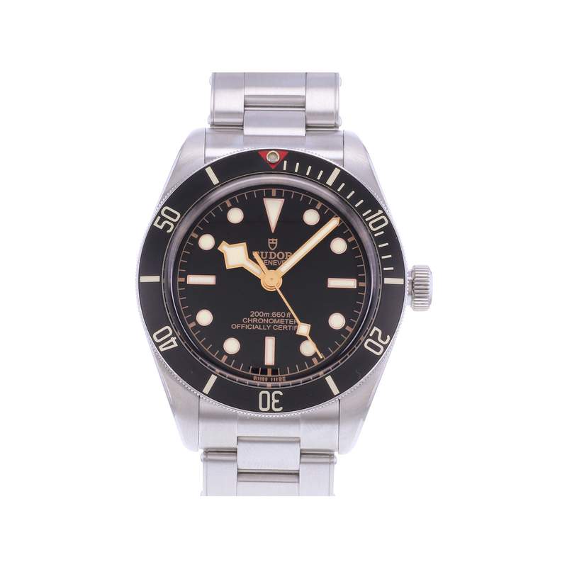Montre d'occasion TUDOR Black Bay 58 homme mouvement automatique certifié (cosc) bracelet acier - vue 1
