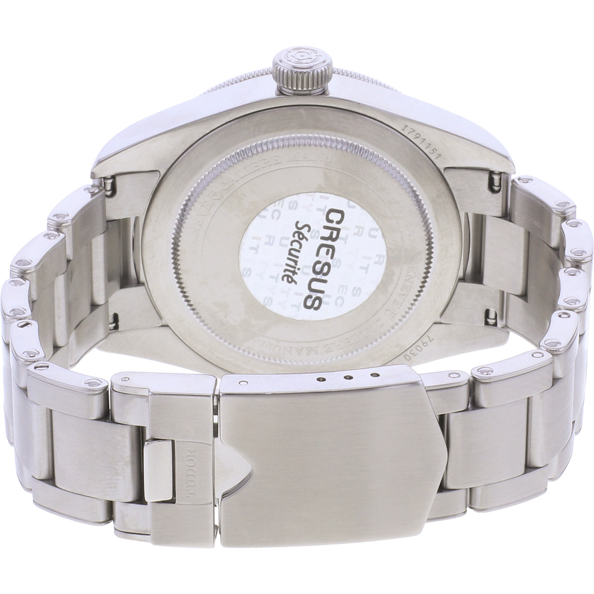 Montre d'occasion TUDOR Black Bay 58 homme mouvement automatique certifié (cosc) bracelet acier - vue 3
