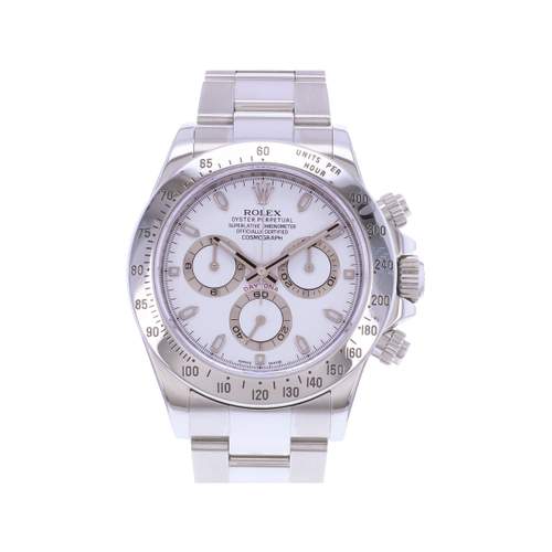 Pre-owned ROLEX Cosmograph Daytona APH men's watch, certified automatic movement (COSC), steel bracelet