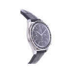 Montre d'occasion OMEGA Speedmaster Reduced homme automatique bracelet cuir - vue 2