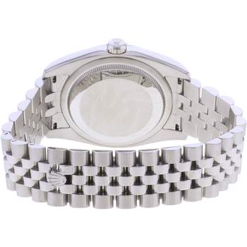 Montre d'occasion ROLEX DateJust 36 homme mouvement automatique certifié (cosc) bracelet acier