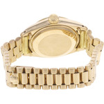 Montre d'occasion ROLEX DateJust Lady Vintage femme mouvement automatique certifié (cosc) bracelet or jaune 750/000 - vue 3