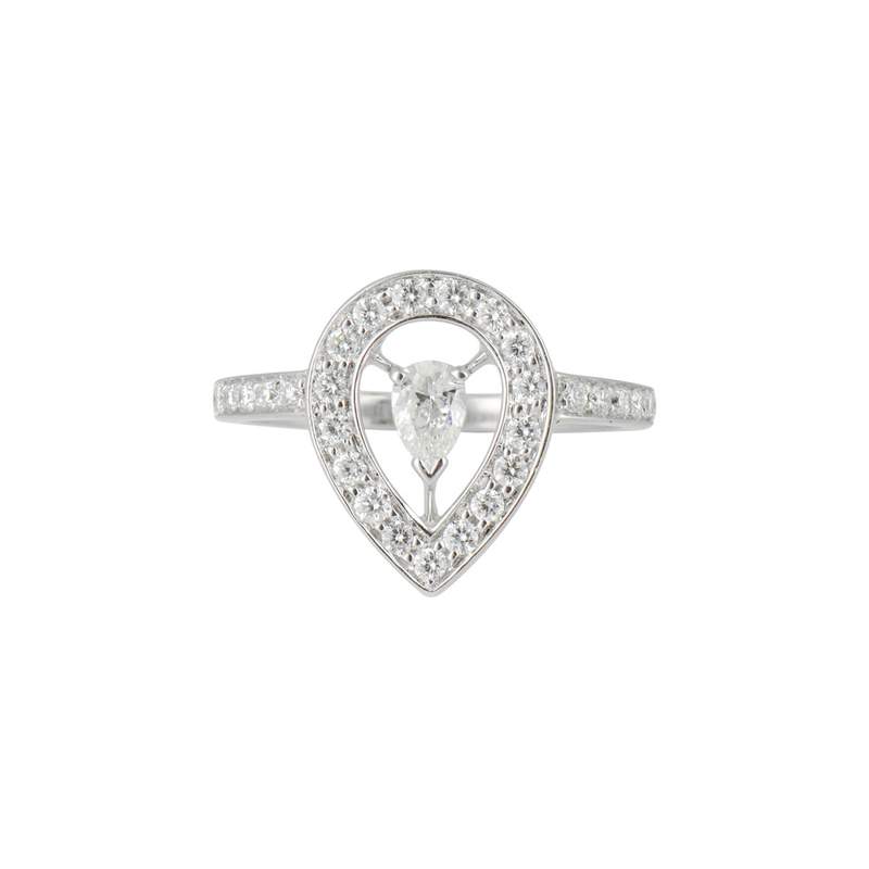 Bague d'occasion BOUCHERON Ava femme or blanc 750/1000 - vue 1