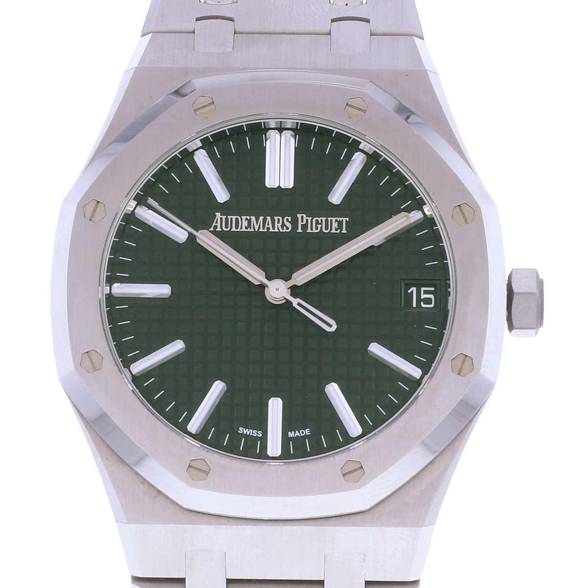 Montre d'occasion AUDEMARS PIGUET Royal Oak homme automatique bracelet acier - vue D1