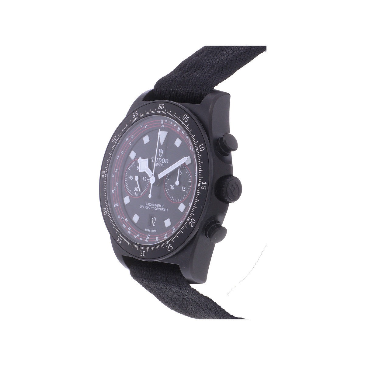 Montre d'occasion TUDOR Pelagos FXD Chrono homme mouvement automatique certifié (cosc) bracelet nato - vue D2