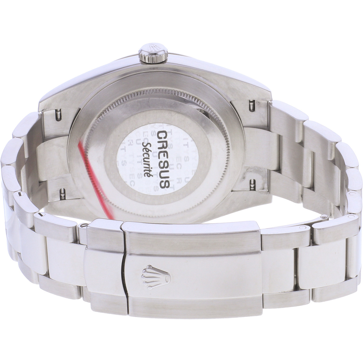 Montre d'occasion ROLEX DateJust 41 homme mouvement automatique certifié (cosc) bracelet acier - vue 3
