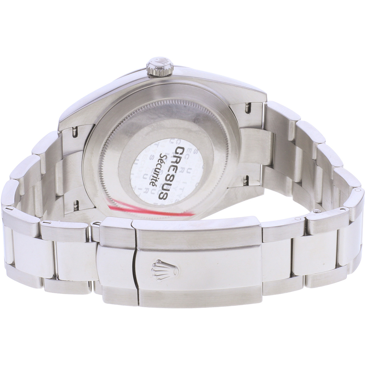 Montre d'occasion ROLEX DateJust 41 Mint homme mouvement automatique certifié (cosc) bracelet acier - vue 3