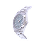 Montre d'occasion ROLEX DateJust 41 Mint homme mouvement automatique certifié (cosc) bracelet acier - vue D2