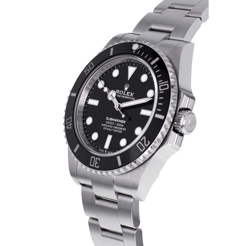 Montre d'occasion ROLEX Submariner Céramique homme mouvement automatique certifié (cosc) bracelet acier - vue D2