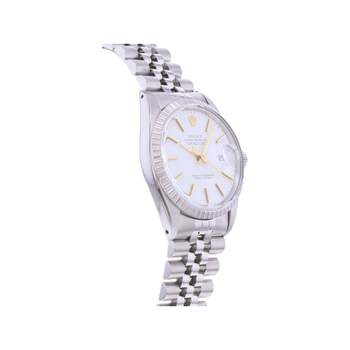 Montre d'occasion ROLEX DateJust homme mouvement automatique certifié (cosc) bracelet acier