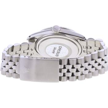 Montre d'occasion ROLEX DateJust homme mouvement automatique certifié (cosc) bracelet acier