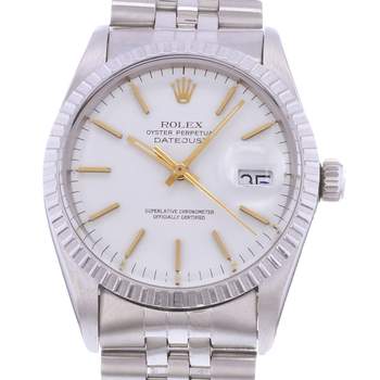 Montre d'occasion ROLEX DateJust homme mouvement automatique certifié (cosc) bracelet acier