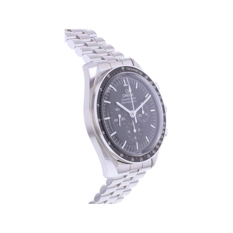 Montre d'occasion OMEGA Speedmaster Moonwatch homme mécanique bracelet acier - vue 2
