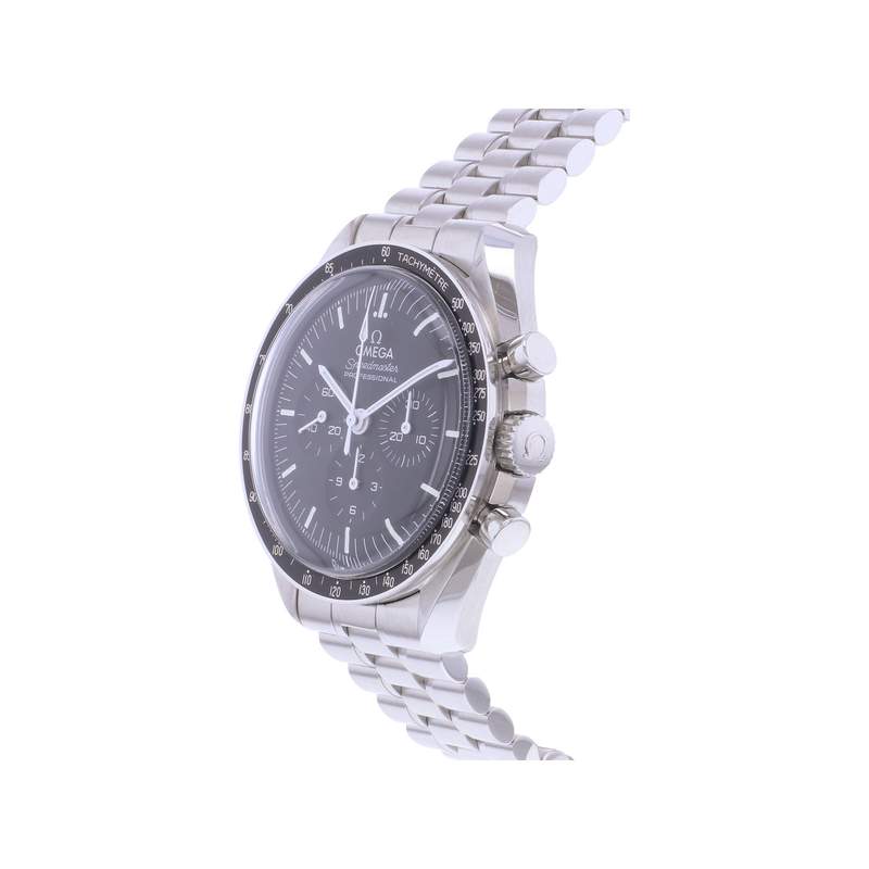 Montre d'occasion OMEGA Speedmaster Moonwatch homme mécanique bracelet acier - vue D2