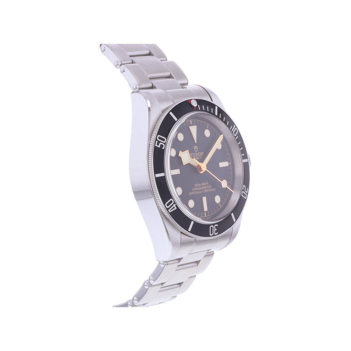 Montre d'occasion TUDOR Black Bay 41 homme mouvement automatique certifié (cosc) bracelet acier - vue 2