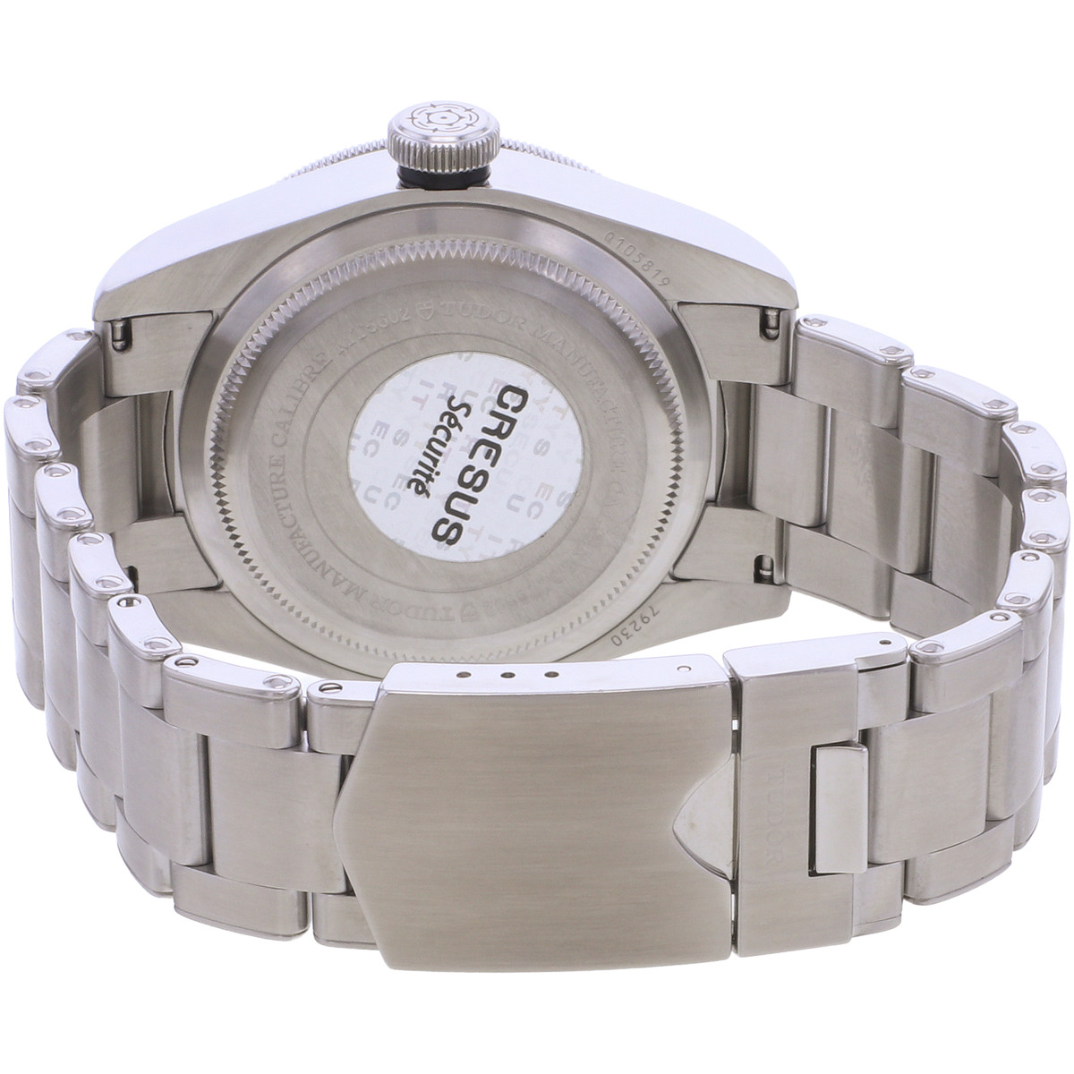 Montre d'occasion TUDOR Black Bay 41 homme mouvement automatique certifié (cosc) bracelet acier - vue 3