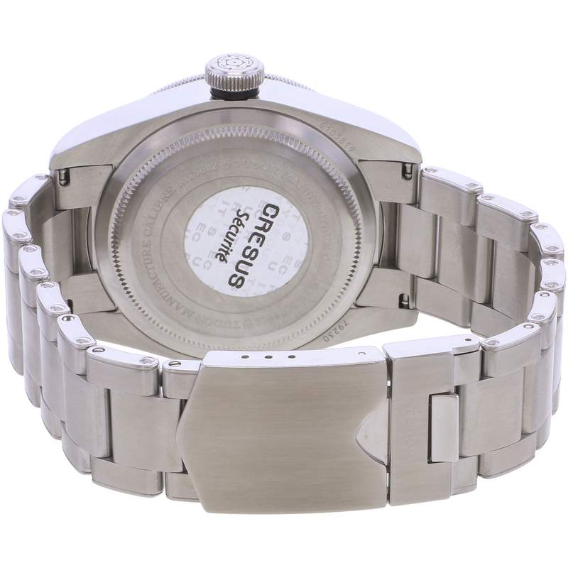 Montre d'occasion TUDOR Black Bay 41 homme mouvement automatique certifié (cosc) bracelet acier - vue 3