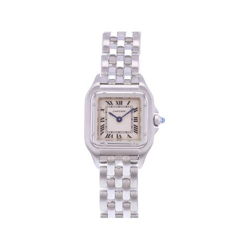 Montre d'occasion CARTIER Panthère femme quartz bracelet acier