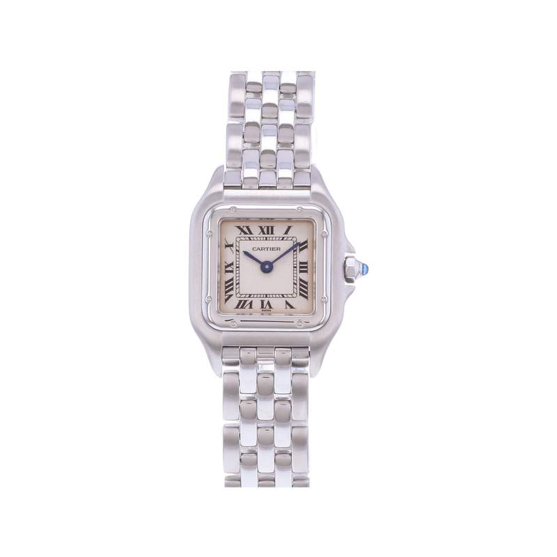 Montre d'occasion CARTIER Panthère femme quartz bracelet acier - vue 1