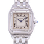 Montre d'occasion CARTIER Panthère femme quartz bracelet acier - vue D1
