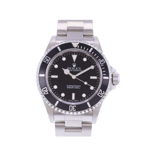 Montre d'occasion ROLEX Submariner homme automatique bracelet acier